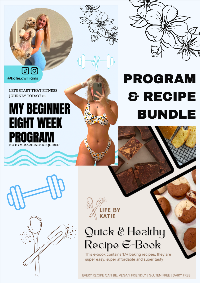 PROGRAM BUNDLE (8 WEEK BEGINNER & RECIPE)